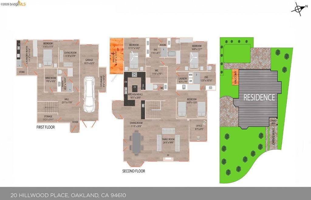 20 Hillwood Place, Oakland, CA 94610 20 Hillwood Place, Oakland, CA 94610