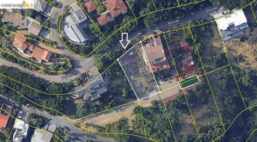 Property photo for 1154 Drury Rd, Berkeley, CA