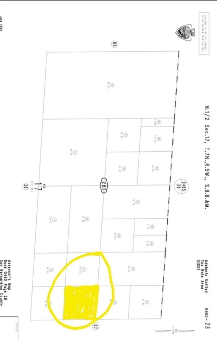 Property photo for 1 Off Shadow Mtn Road, Adelanto, CA