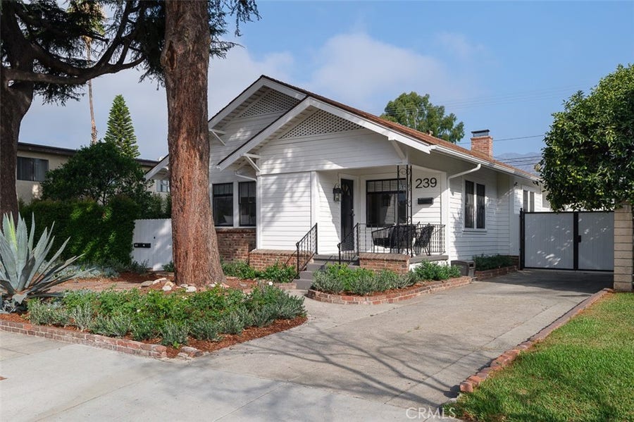 Property photo for 239 W Palm, Monrovia, CA
