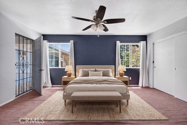 15834 E Kingside, Covina, CA 91722 This master bedroom picture was virtually staged