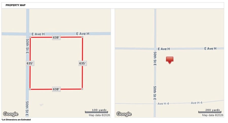 Property photo for 50 Avenue H, Lancaster, CA
