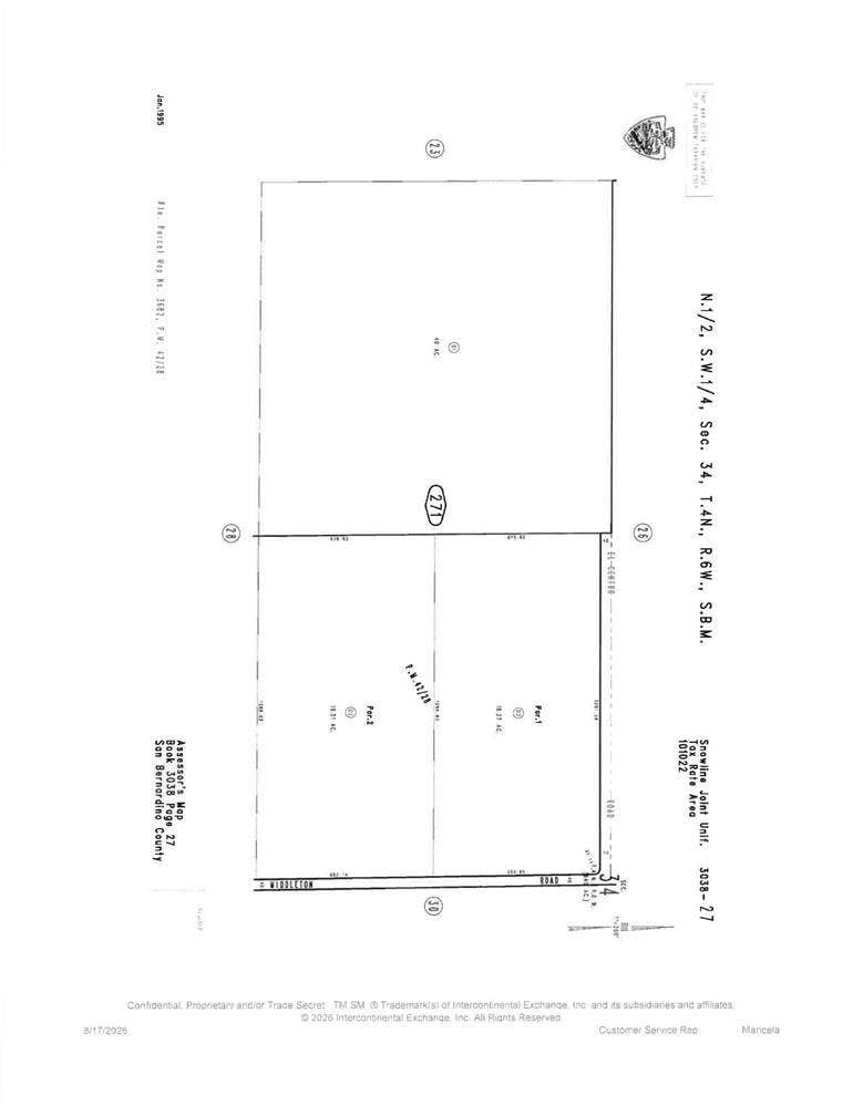 Property photo for 0 Middleton (3038-2710-0000), Phelan, CA
