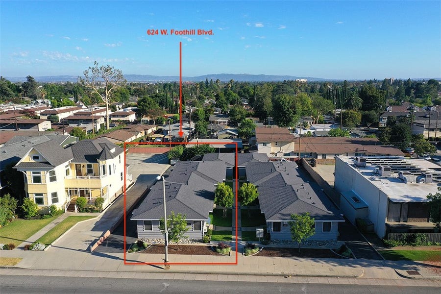 Property photo for 624 W Foothill, Monrovia, CA