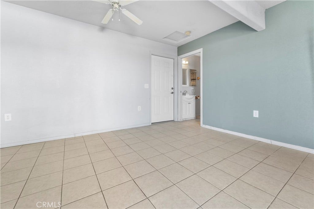 1232 E Elizabeth, Barstow, CA 92311 Unit B=Bathroom Door to garage
