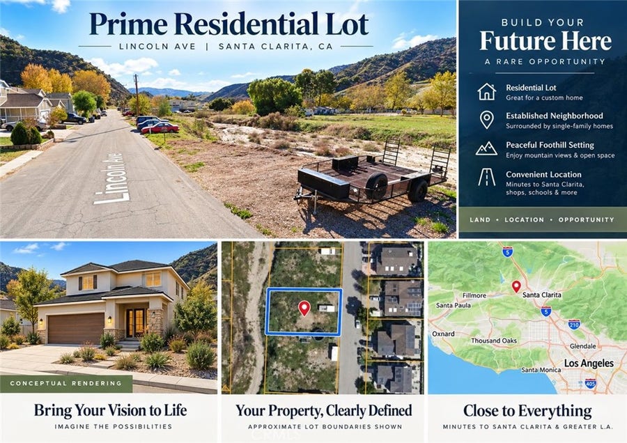 Property photo for 0 licoln ave, Val Verde, CA