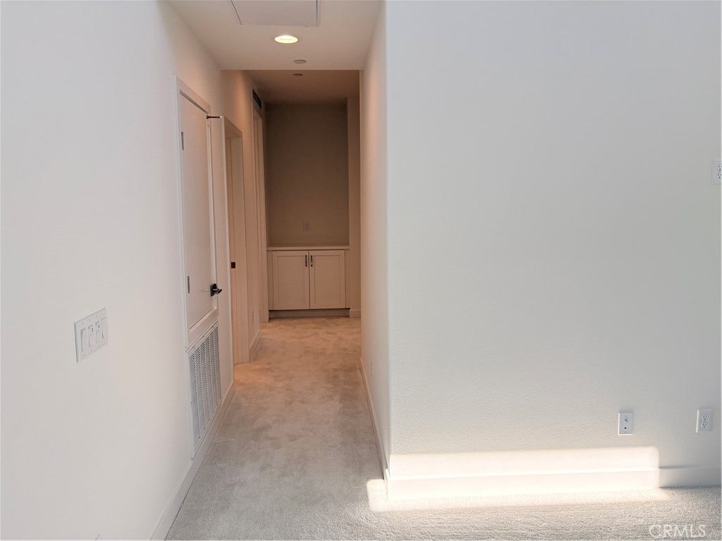 348 Plume Way, Montebello, CA 90640 Hallway to the 3 bedrooms on the second floor