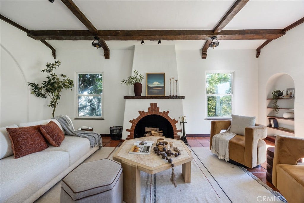 407 Daroca Avenue, San Gabriel, CA 91775 Living Room Fireplace