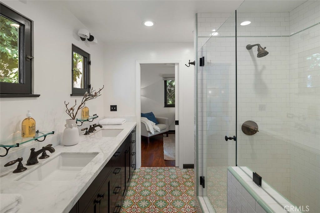 Guest house upstairs bathroom