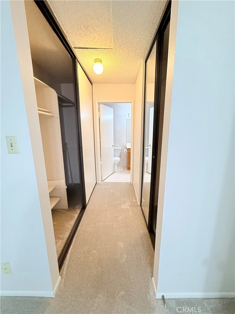 5465 Bohlig, #115, Los Angeles, CA 90032 Master Bedroom has a Spacious His/Hers Closet towards on-suite Bathroom
