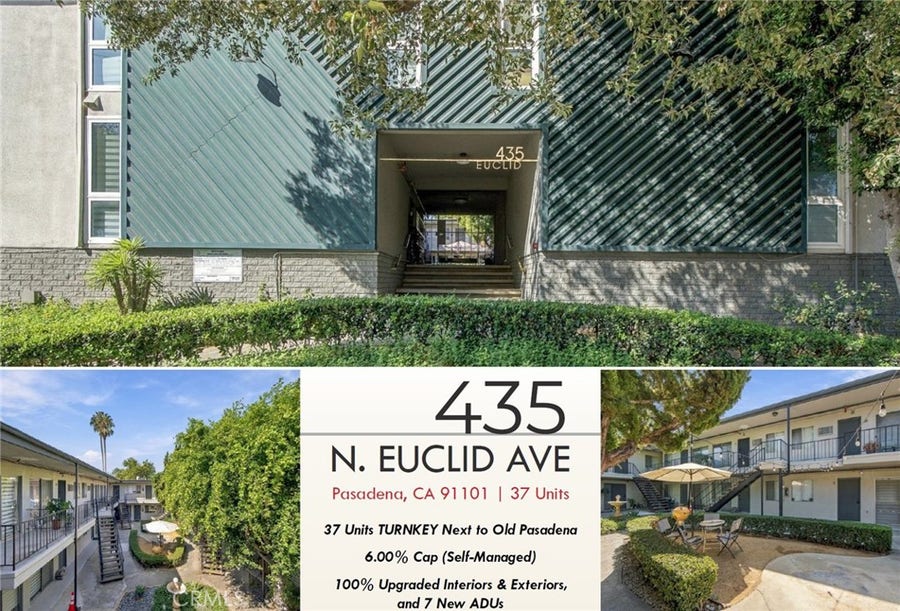 Property photo for 435 N Euclid, Pasadena, CA