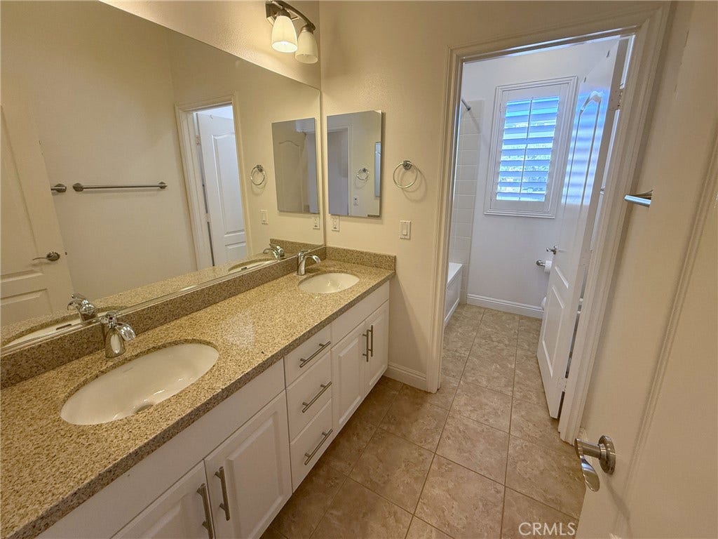 2700 E Coalinga Drive, Brea, CA 92821 Photo modified: Upstairs shared bathroom.