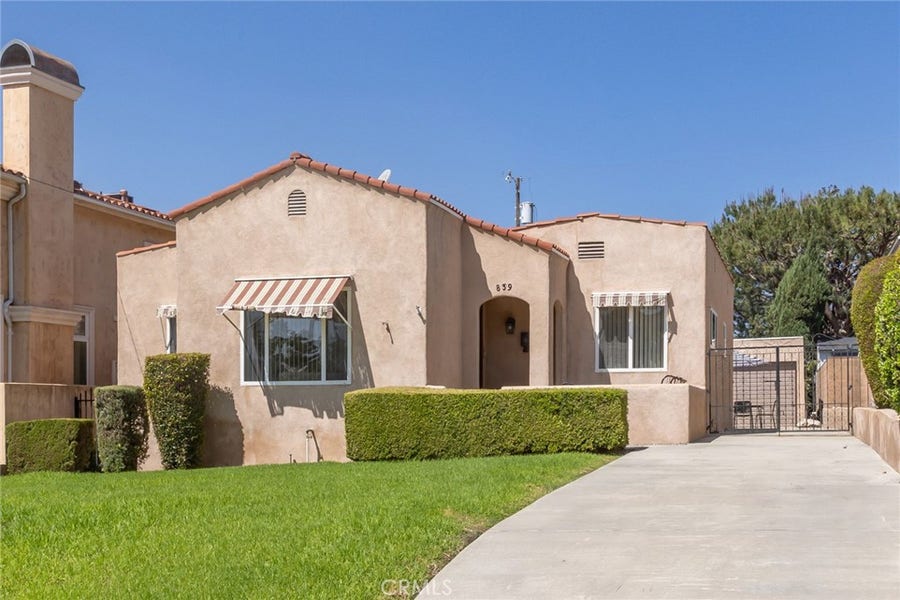 Property photo for 839 E Fairmount, Burbank, CA
