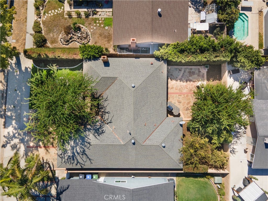 2518 N Hathaway, Santa Ana, CA 92705 Aerial shot