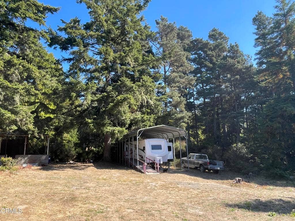 18801 Lahmon Lane, Fort Bragg, CA 95437 Awning Remains