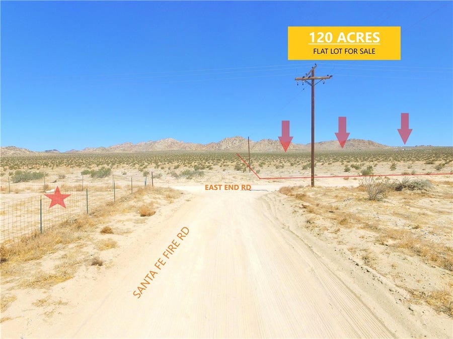 Property photo for 120 ACRES, Lucerne Valley, CA