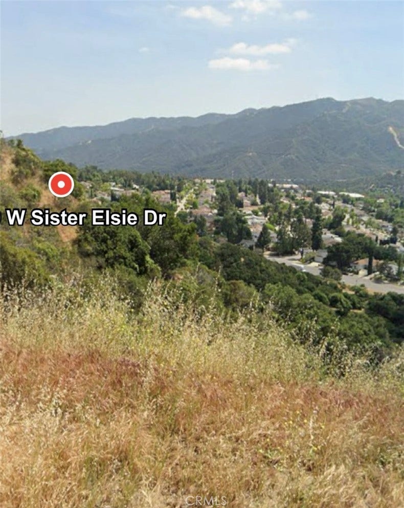 Property photo for 0 W Sister Elise Dr., Tujunga, CA