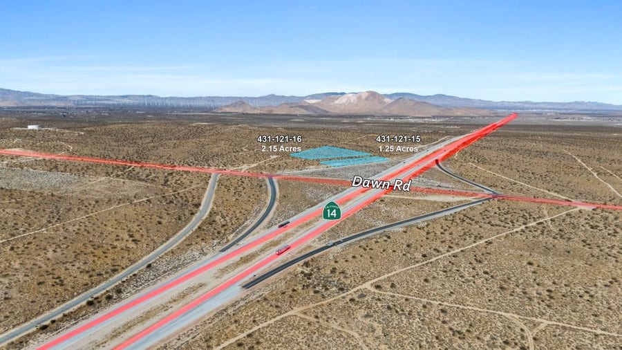Property photo for 0 Hwy-14 & Frontage Road, Rosamond, CA
