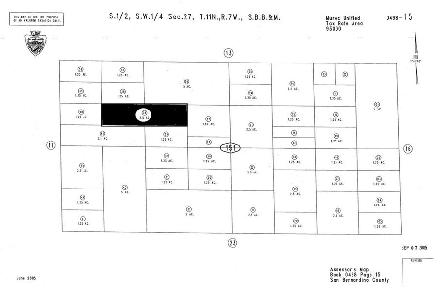 Property photo for 0 AKA Pipeline, Boron, CA
