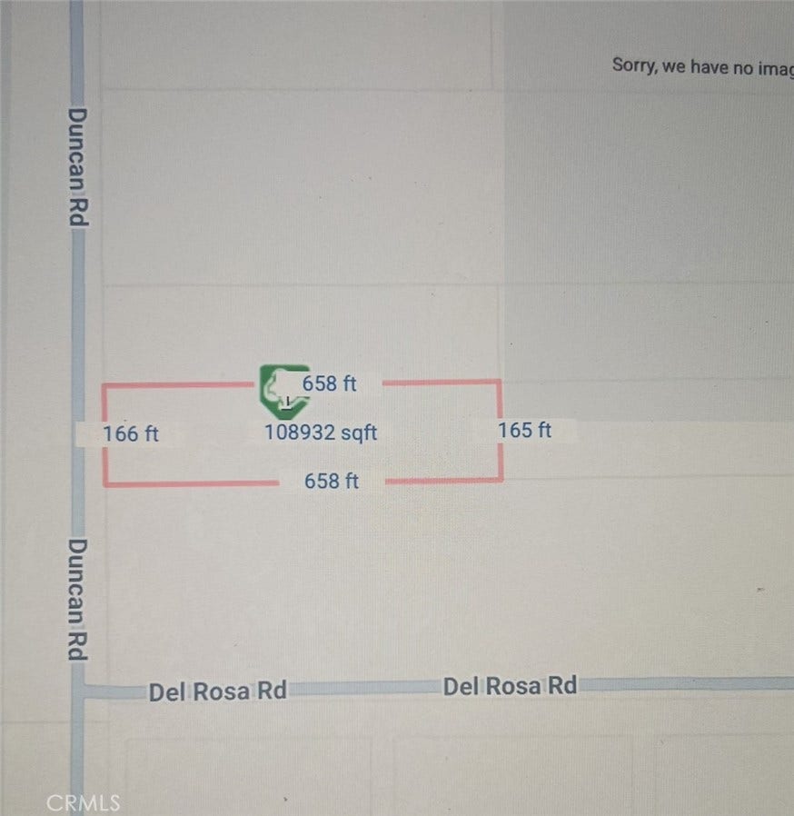 Property photo for 0 Vac/Vic Avenue Y8 263 STE, Llano, CA