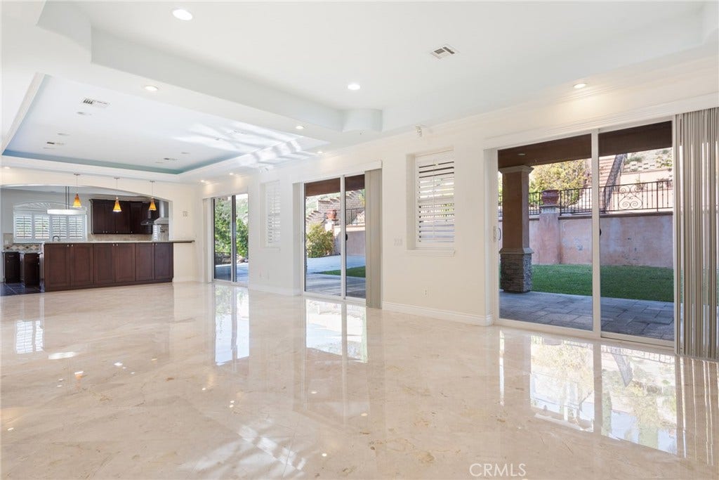 21819 E Chestnut Court, Walnut, CA 91789 Looking out to spacious patio. Can be converted into California Room