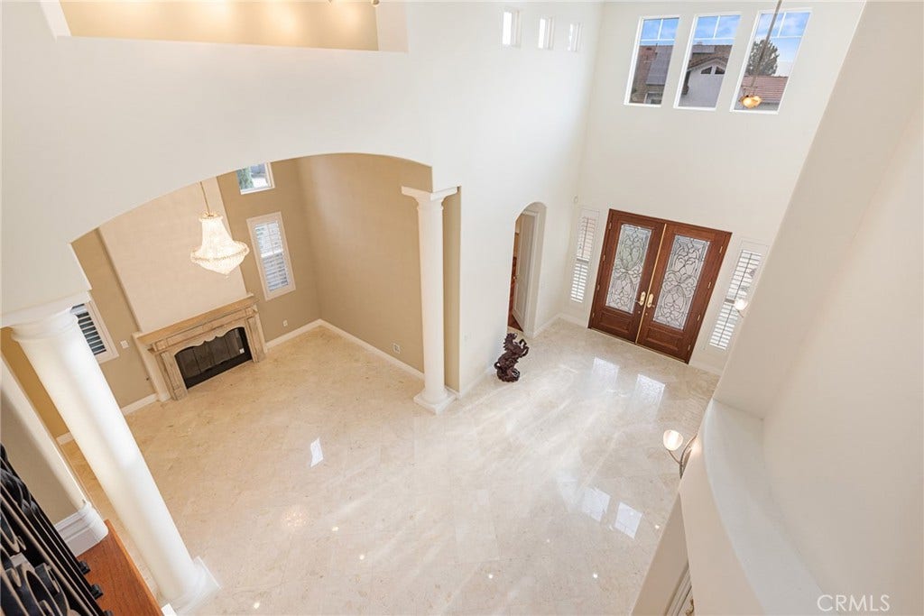 21819 E Chestnut Court, Walnut, CA 91789 Spectacular view from 2nd floor
