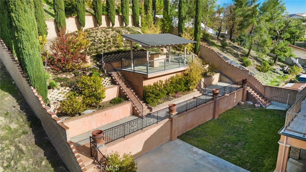 21819 E Chestnut Court, Walnut, CA 91789 View of private deck. Can be used for yoga or meditation :)