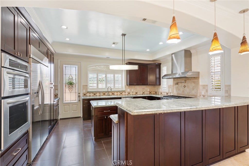 21819 E Chestnut Court, Walnut, CA 91789 Chef-inspired kitchen with spacious custom cabinet