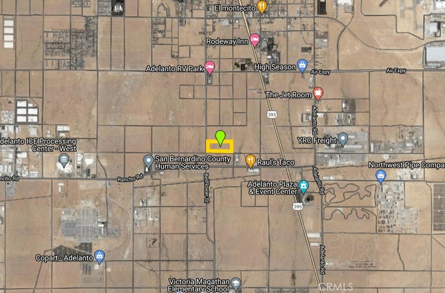 Property photo for 0 Bellflower Street, Adelanto, CA