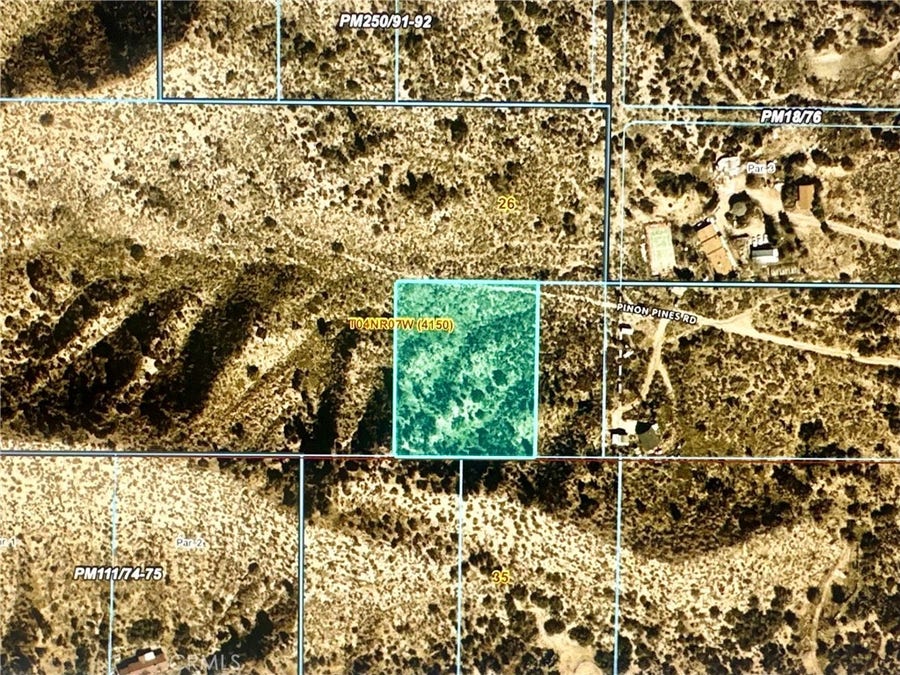 Property photo for 0 Mesquite Road, Pinon Hills, CA