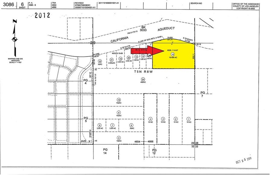 Property photo for 0 Avenue W-8, Llano, CA
