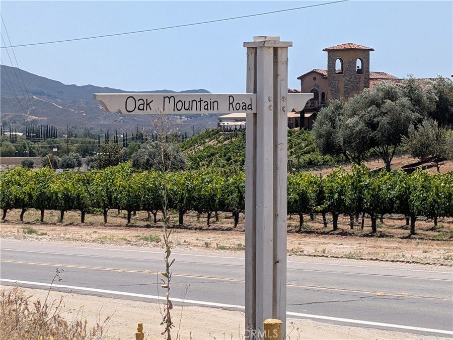Property photo for 0 Oak Mountain Road, Temecula, CA