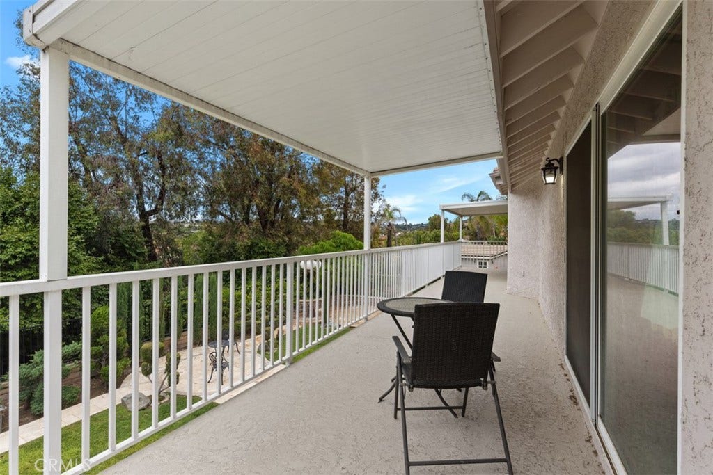 21848 Arbor Court, Walnut, CA 91789 huge wraparound balcony