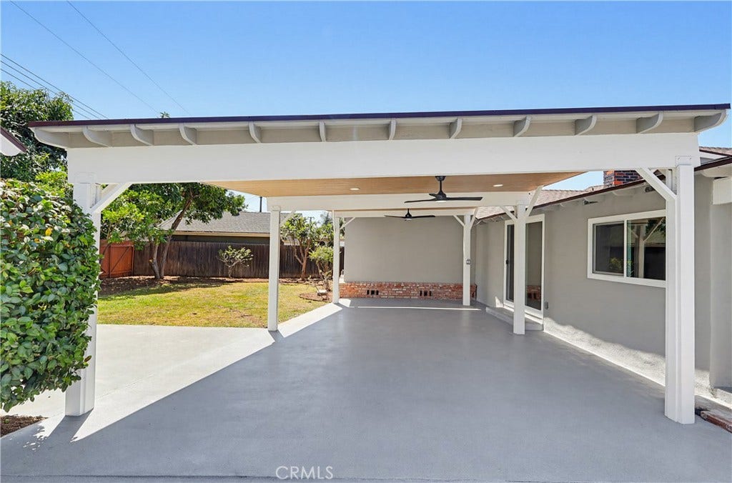1532 E Old Badillo, Covina, CA 91724 Stand alone patio