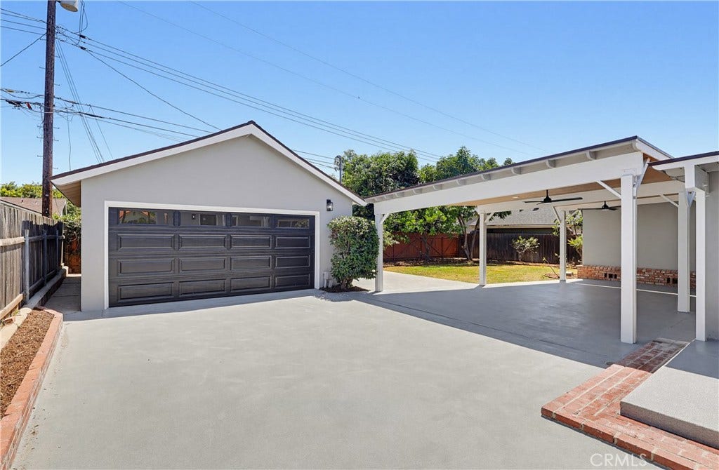 1532 E Old Badillo, Covina, CA 91724 Detached 2 car garage