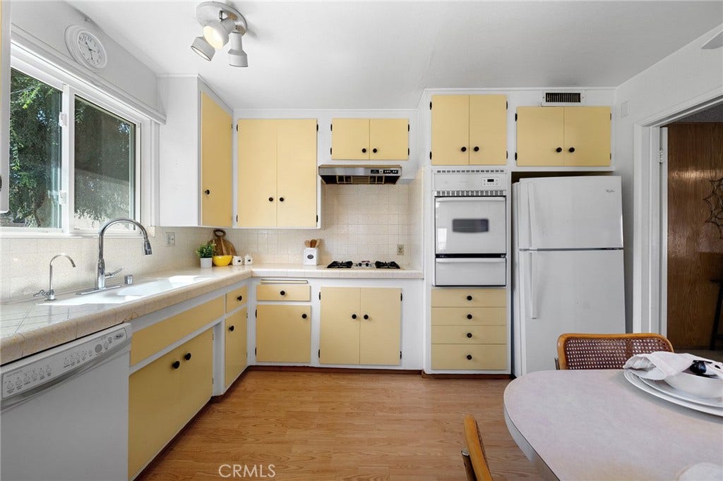 604 N Charter, Covina, CA 91724 Darling 50's kitchen for those that appreciate a time of yore.