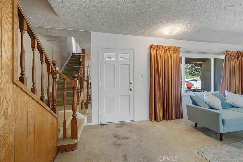 604 N Charter, Covina, CA 91724 Entry opens to the living room.