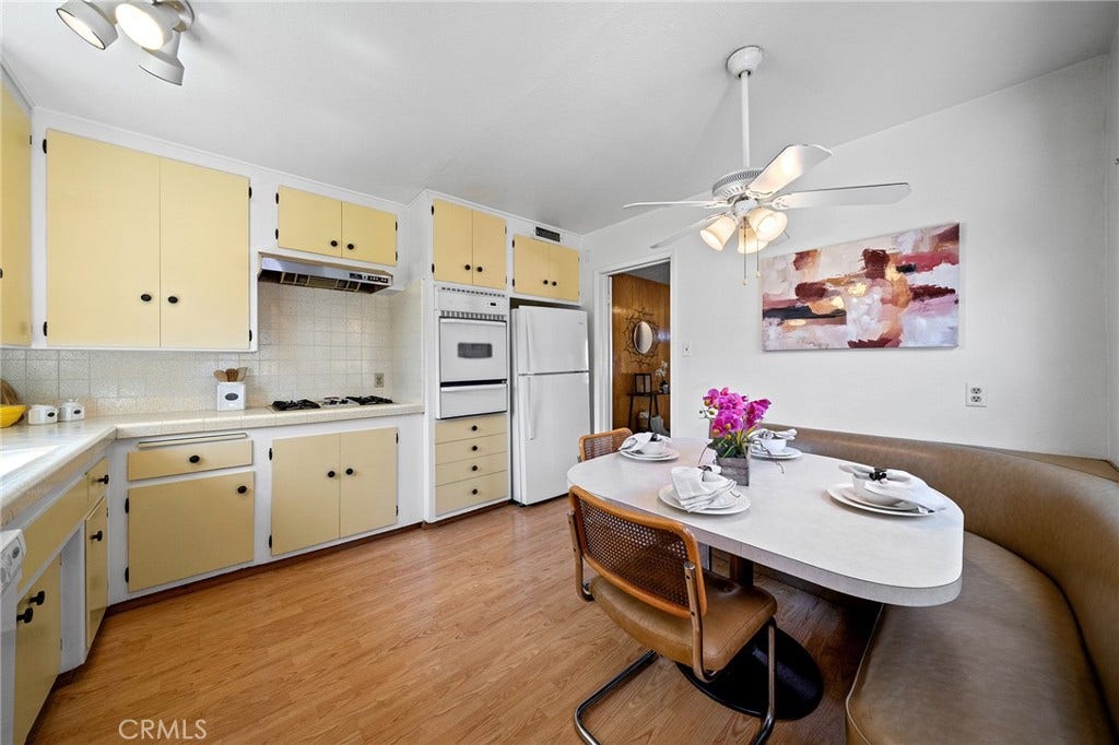 604 N Charter, Covina, CA 91724 Darling 50's kitchen for those that appreciate a time of yore.