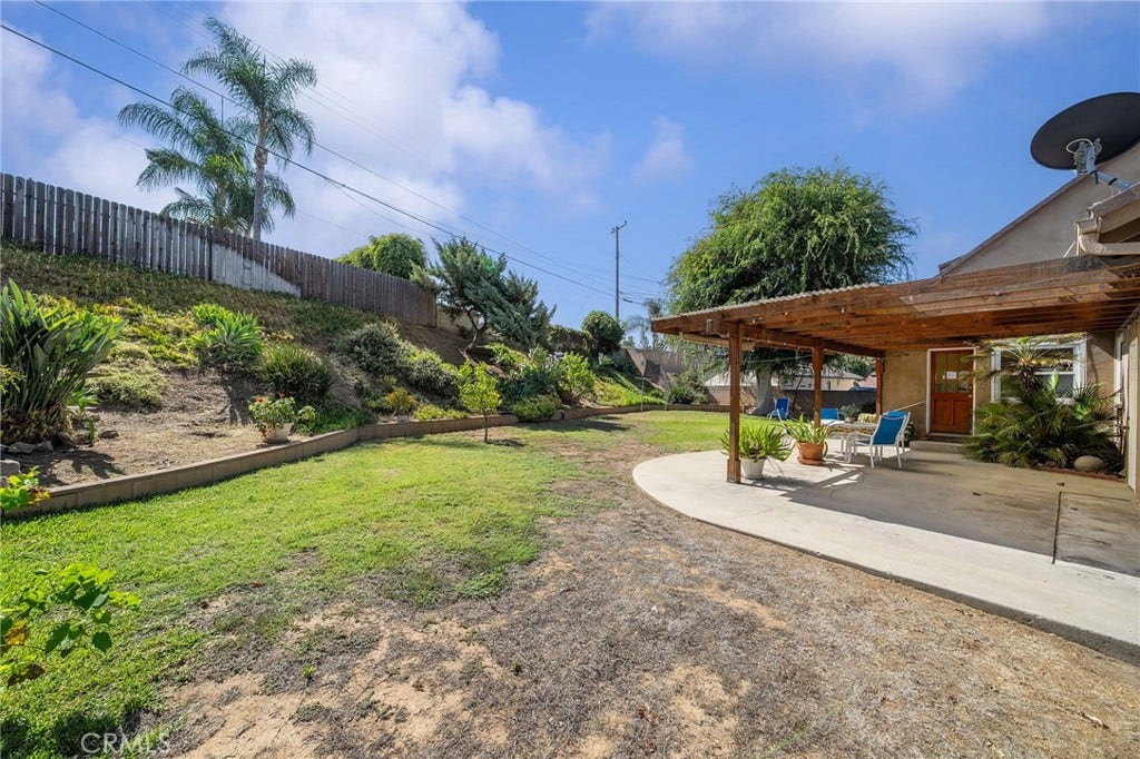604 N Charter, Covina, CA 91724 Roomy backyard.
