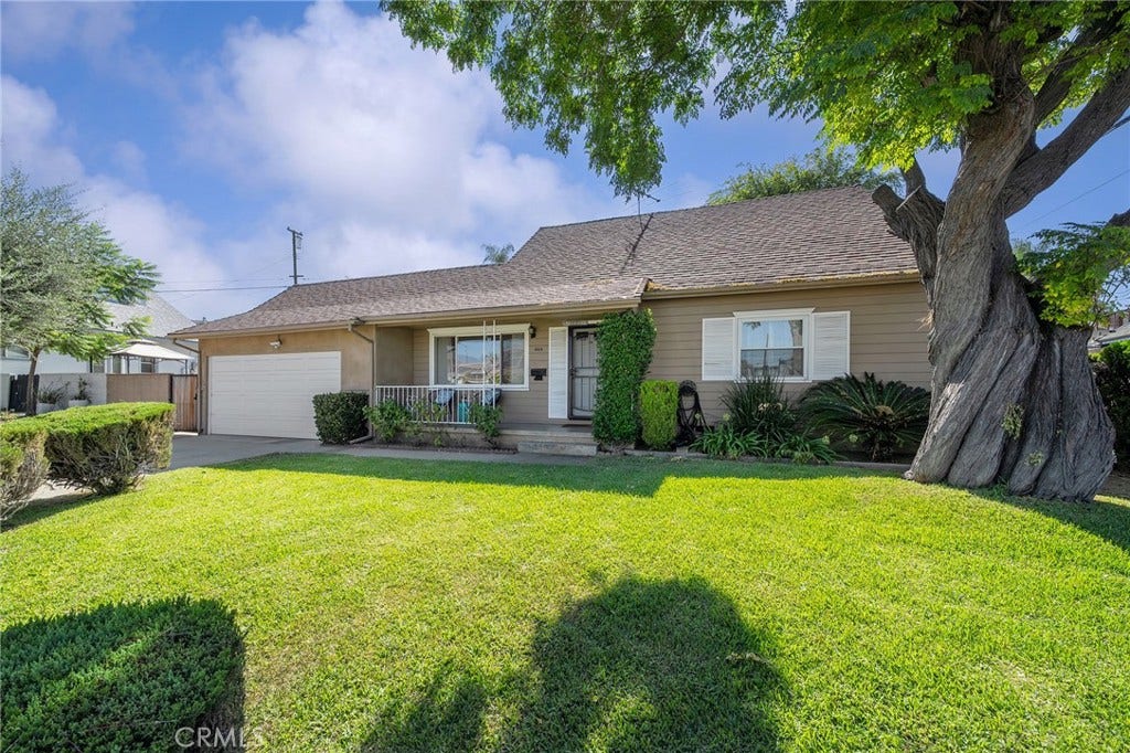 604 N Charter, Covina, CA 91724 Pristine landscaping framing the home nicely.