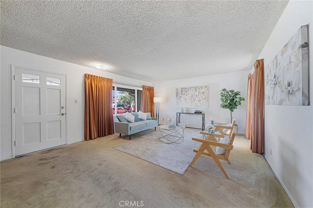 604 N Charter, Covina, CA 91724 There is hardwood under the carpet.