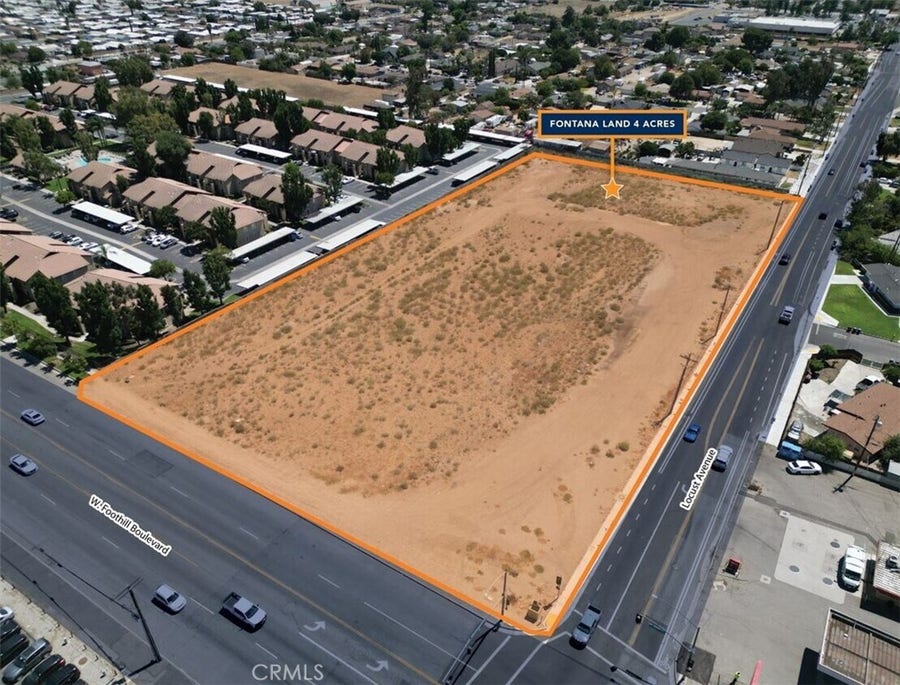 Property photo for 0 Foothill Boulevard, Fontana, CA