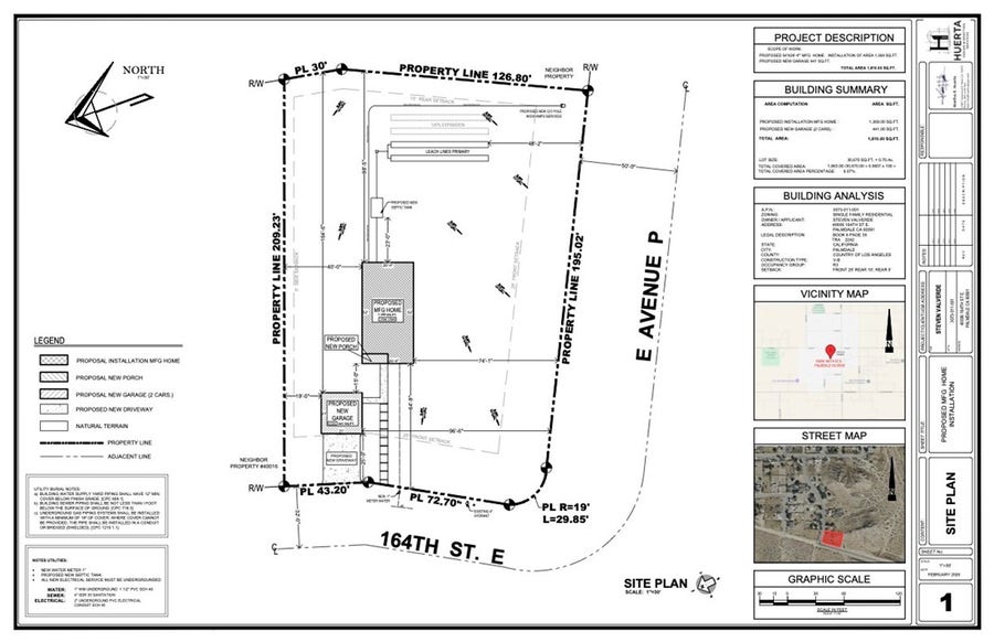 Property photo for 0 164th, Palmdale, CA