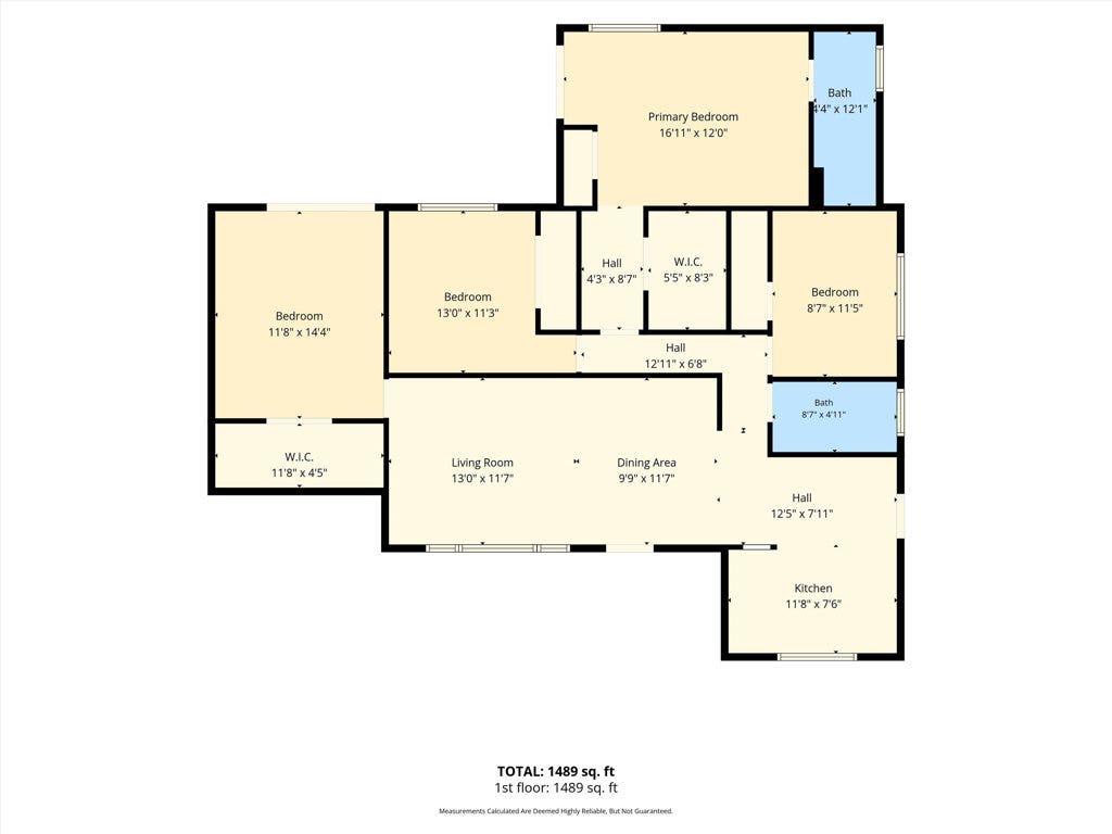 156 S Shipman, La Puente, CA 91744 Tax records show 1200, this is current floor plan with modifications