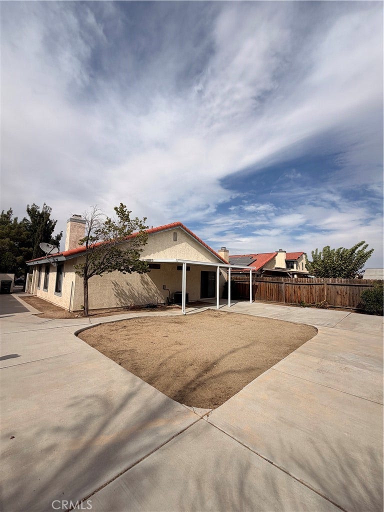 16241 Tokay, Victorville, CA 92395 Backyard ready for your upgrades