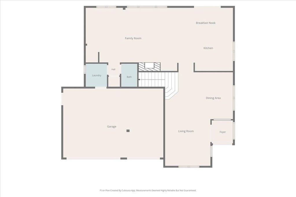 15590 Eastwind, Fontana, CA 92336 Floorplan First Floor