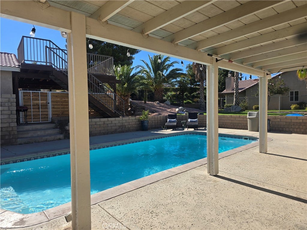 9168 Espada Avenue, Hesperia, CA 92345 Back Patio