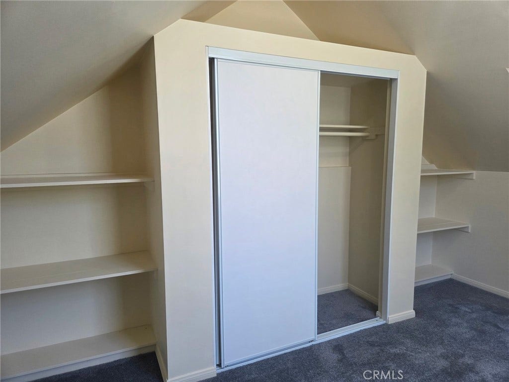 158 Leonard, Sugarloaf, CA 92386 Closet for the loft bedroom