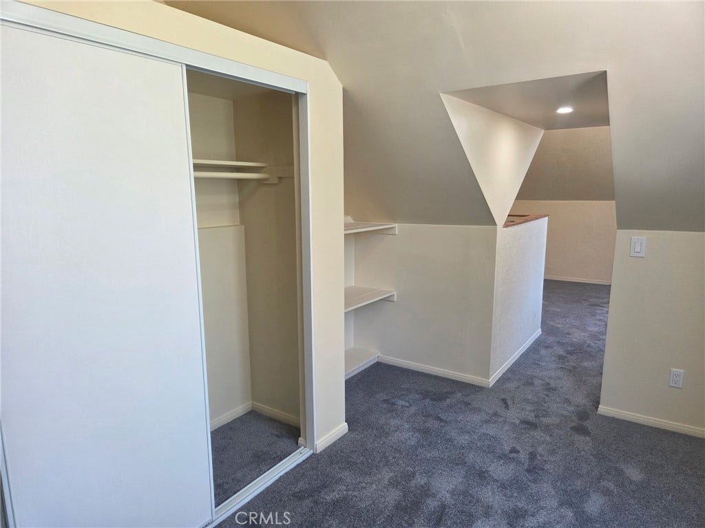 158 Leonard, Sugarloaf, CA 92386 Closet in loft bedroom