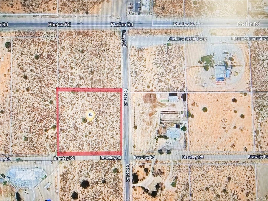 Property photo for 0 Lebec Road, Phelan, CA